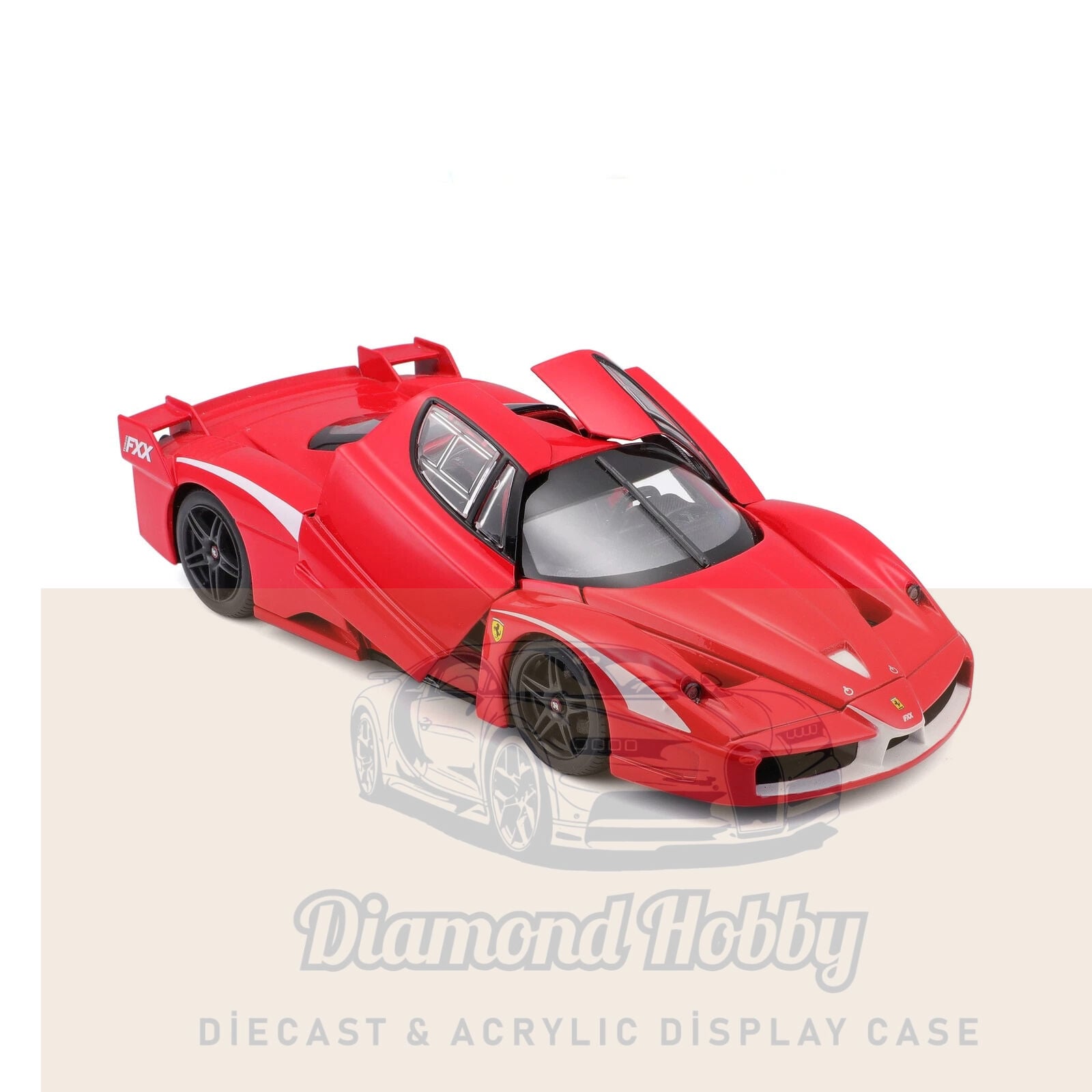 BURAGO 1/24 ÖLÇEK  FERRARİ FXX Evoluzione  -KIRMIZI RENK