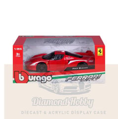 BURAGO 1/24 ÖLÇEK  FERRARİ FXX Evoluzione  -KIRMIZI RENK