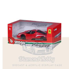 BURAGO 1/24 ÖLÇEK  FERRARİ FXX Evoluzione  -KIRMIZI RENK