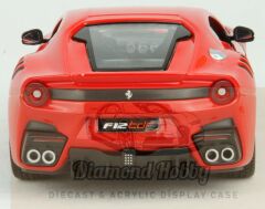 BURAGO 1/24 ÖLÇEK  FERRARİ F12tdf   -KIRMIZI RENK