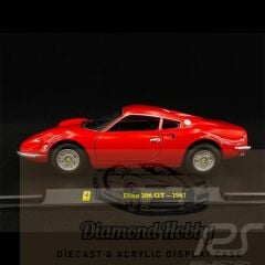 BURAGO 1/24 ÖLÇEK  FERRARİ DİNO 206-1967  KIRMIZI RENK