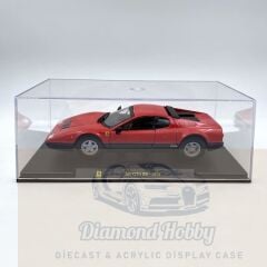 BURAGO 1/24 ÖLÇEK  FERRARİ 365 GT4 BB-1973 KIRMIZI-SİYAH RENK