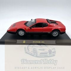 BURAGO 1/24 ÖLÇEK  FERRARİ 365 GT4 BB-1973 KIRMIZI-SİYAH RENK