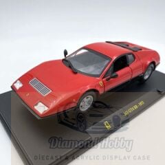 BURAGO 1/24 ÖLÇEK  FERRARİ 365 GT4 BB-1973 KIRMIZI-SİYAH RENK